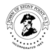 Town of Stony Point logo on RocklandNews website
